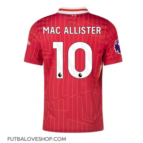 Dres Liverpool Alexis Mac Allister #10 Domáci 2024-25 Krátky Rukáv